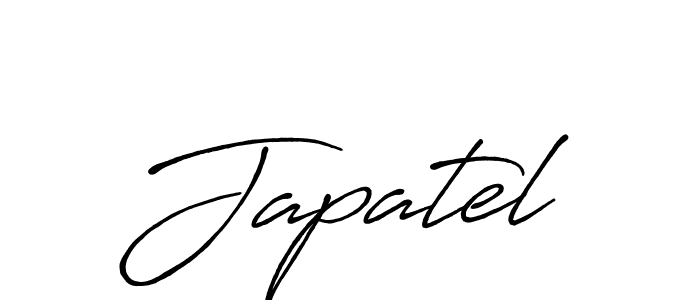 Make a beautiful signature design for name Japatel. Use this online signature maker to create a handwritten signature for free. Japatel signature style 7 images and pictures png