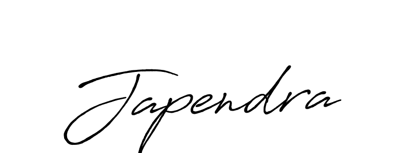 Japendra stylish signature style. Best Handwritten Sign (Antro_Vectra_Bolder) for my name. Handwritten Signature Collection Ideas for my name Japendra. Japendra signature style 7 images and pictures png