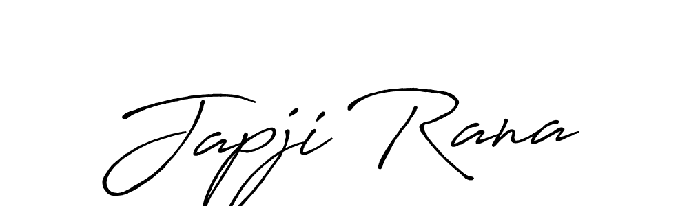 Similarly Antro_Vectra_Bolder is the best handwritten signature design. Signature creator online .You can use it as an online autograph creator for name Japji Rana. Japji Rana signature style 7 images and pictures png