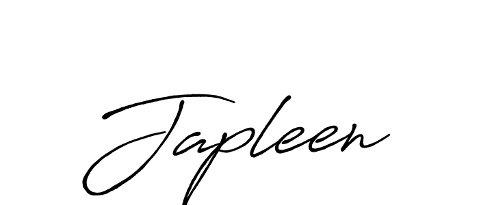 How to make Japleen name signature. Use Antro_Vectra_Bolder style for creating short signs online. This is the latest handwritten sign. Japleen signature style 7 images and pictures png