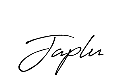 Create a beautiful signature design for name Japlu. With this signature (Antro_Vectra_Bolder) fonts, you can make a handwritten signature for free. Japlu signature style 7 images and pictures png