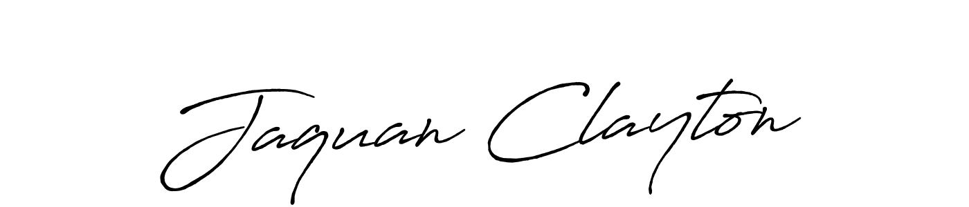 Also You can easily find your signature by using the search form. We will create Jaquan Clayton name handwritten signature images for you free of cost using Antro_Vectra_Bolder sign style. Jaquan Clayton signature style 7 images and pictures png