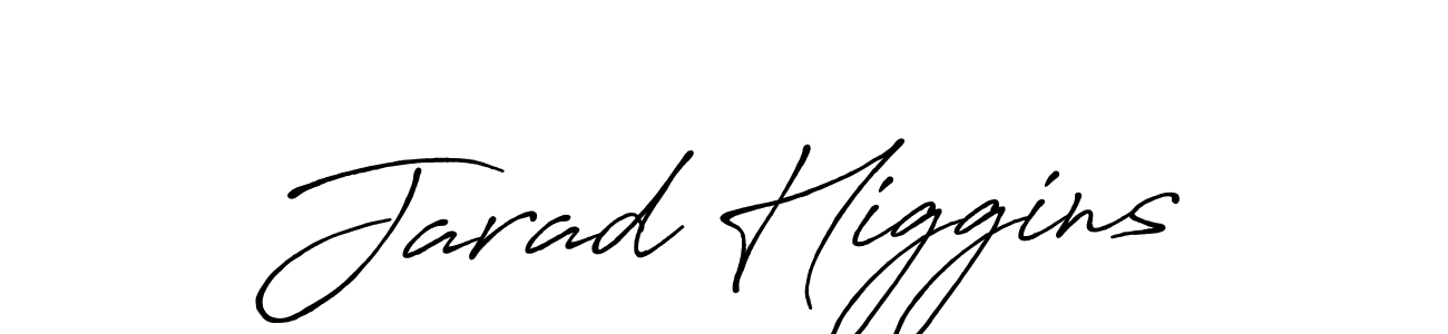 The best way (Antro_Vectra_Bolder) to make a short signature is to pick only two or three words in your name. The name Jarad Higgins include a total of six letters. For converting this name. Jarad Higgins signature style 7 images and pictures png