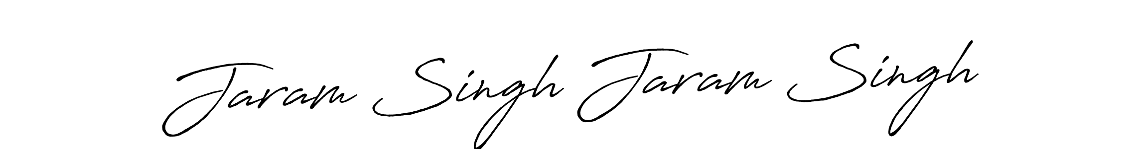 How to make Jaram Singh Jaram Singh signature? Antro_Vectra_Bolder is a professional autograph style. Create handwritten signature for Jaram Singh Jaram Singh name. Jaram Singh Jaram Singh signature style 7 images and pictures png