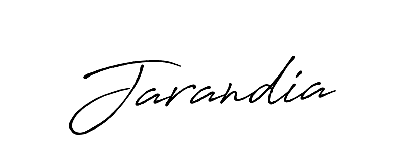 Also we have Jarandia name is the best signature style. Create professional handwritten signature collection using Antro_Vectra_Bolder autograph style. Jarandia signature style 7 images and pictures png