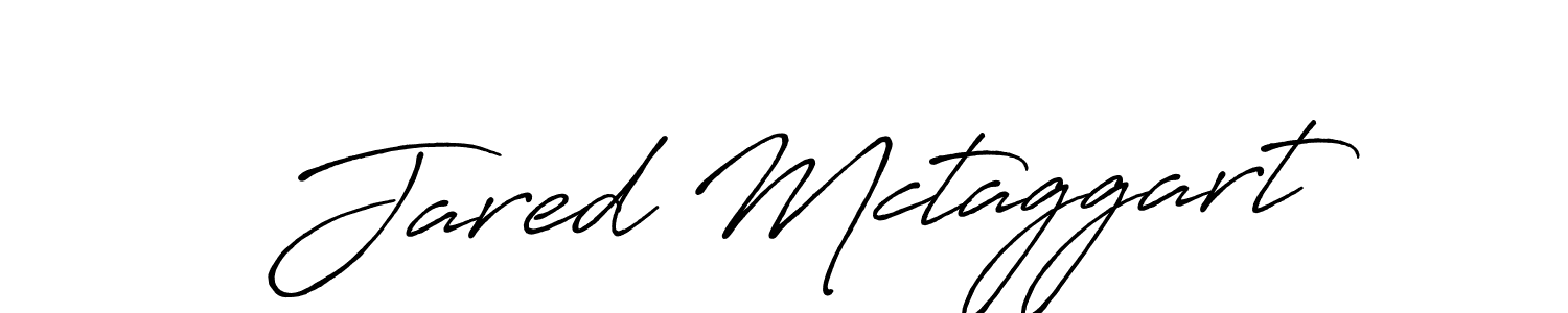 Antro_Vectra_Bolder is a professional signature style that is perfect for those who want to add a touch of class to their signature. It is also a great choice for those who want to make their signature more unique. Get Jared Mctaggart name to fancy signature for free. Jared Mctaggart signature style 7 images and pictures png