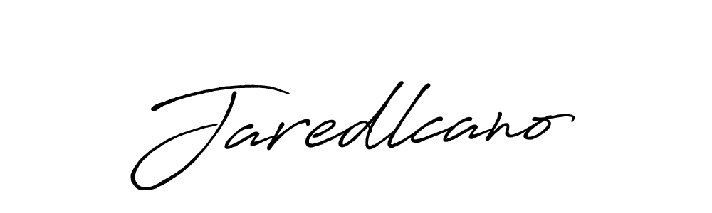 You should practise on your own different ways (Antro_Vectra_Bolder) to write your name (Jaredlcano) in signature. don't let someone else do it for you. Jaredlcano signature style 7 images and pictures png