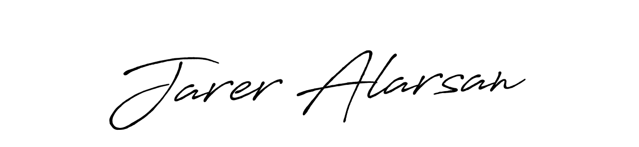 Antro_Vectra_Bolder is a professional signature style that is perfect for those who want to add a touch of class to their signature. It is also a great choice for those who want to make their signature more unique. Get Jarer Alarsan name to fancy signature for free. Jarer Alarsan signature style 7 images and pictures png