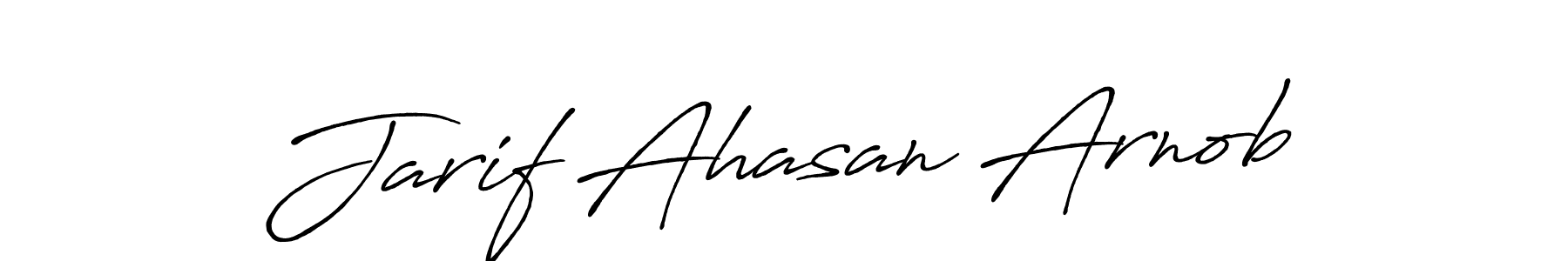 if you are searching for the best signature style for your name Jarif Ahasan Arnob. so please give up your signature search. here we have designed multiple signature styles  using Antro_Vectra_Bolder. Jarif Ahasan Arnob signature style 7 images and pictures png