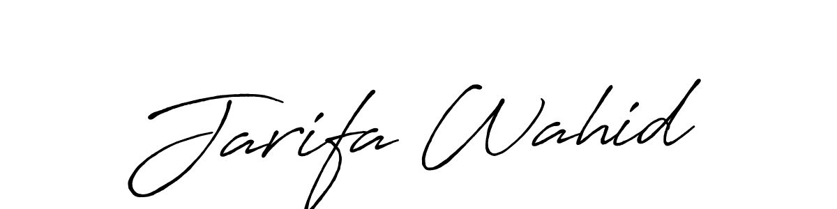 Best and Professional Signature Style for Jarifa Wahid. Antro_Vectra_Bolder Best Signature Style Collection. Jarifa Wahid signature style 7 images and pictures png