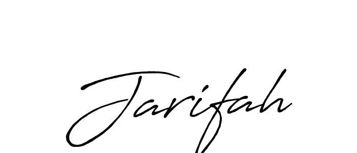 Also we have Jarifah name is the best signature style. Create professional handwritten signature collection using Antro_Vectra_Bolder autograph style. Jarifah signature style 7 images and pictures png