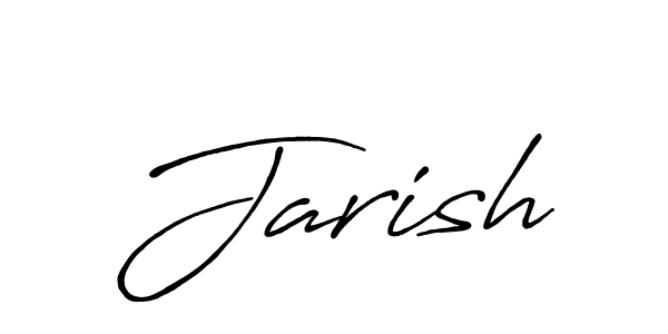 It looks lik you need a new signature style for name Jarish. Design unique handwritten (Antro_Vectra_Bolder) signature with our free signature maker in just a few clicks. Jarish signature style 7 images and pictures png