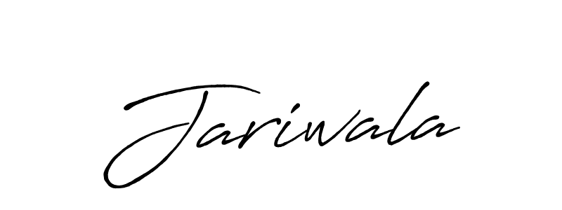 Create a beautiful signature design for name Jariwala. With this signature (Antro_Vectra_Bolder) fonts, you can make a handwritten signature for free. Jariwala signature style 7 images and pictures png