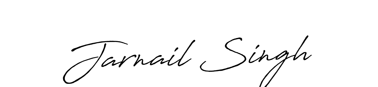 Design your own signature with our free online signature maker. With this signature software, you can create a handwritten (Antro_Vectra_Bolder) signature for name Jarnail Singh. Jarnail Singh signature style 7 images and pictures png