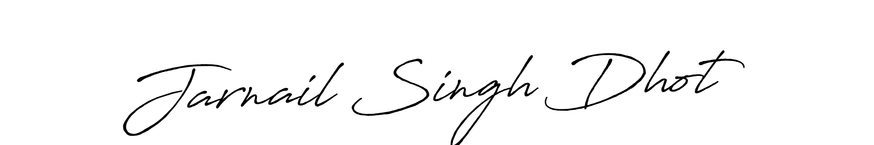 Design your own signature with our free online signature maker. With this signature software, you can create a handwritten (Antro_Vectra_Bolder) signature for name Jarnail Singh Dhot. Jarnail Singh Dhot signature style 7 images and pictures png