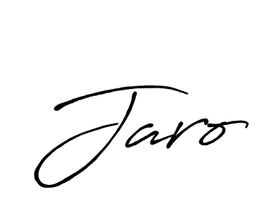 You should practise on your own different ways (Antro_Vectra_Bolder) to write your name (Jaro) in signature. don't let someone else do it for you. Jaro signature style 7 images and pictures png