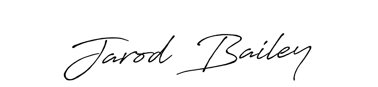 Make a beautiful signature design for name Jarod  Bailey. With this signature (Antro_Vectra_Bolder) style, you can create a handwritten signature for free. Jarod  Bailey signature style 7 images and pictures png