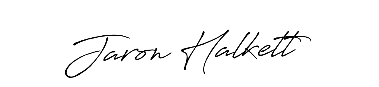 It looks lik you need a new signature style for name Jaron Halkett. Design unique handwritten (Antro_Vectra_Bolder) signature with our free signature maker in just a few clicks. Jaron Halkett signature style 7 images and pictures png