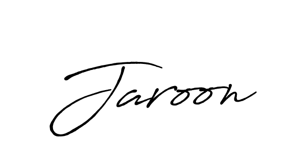 Also You can easily find your signature by using the search form. We will create Jaroon name handwritten signature images for you free of cost using Antro_Vectra_Bolder sign style. Jaroon signature style 7 images and pictures png