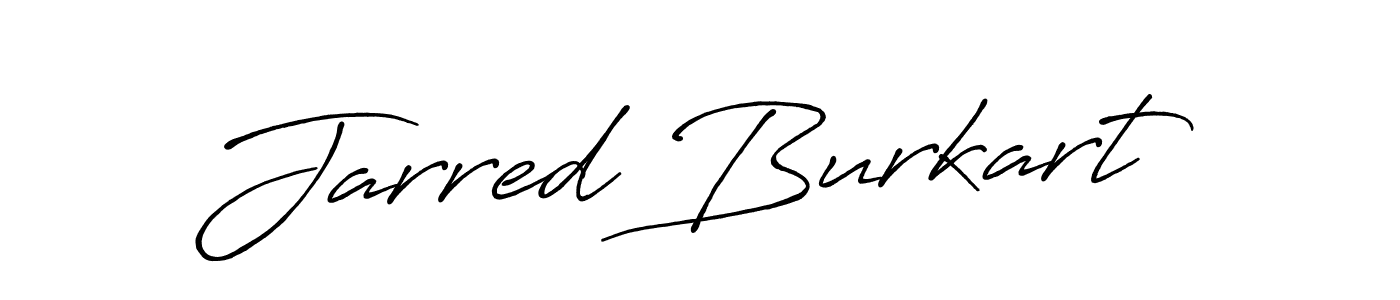 Jarred Burkart stylish signature style. Best Handwritten Sign (Antro_Vectra_Bolder) for my name. Handwritten Signature Collection Ideas for my name Jarred Burkart. Jarred Burkart signature style 7 images and pictures png