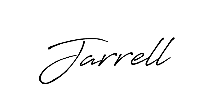 Create a beautiful signature design for name Jarrell. With this signature (Antro_Vectra_Bolder) fonts, you can make a handwritten signature for free. Jarrell signature style 7 images and pictures png