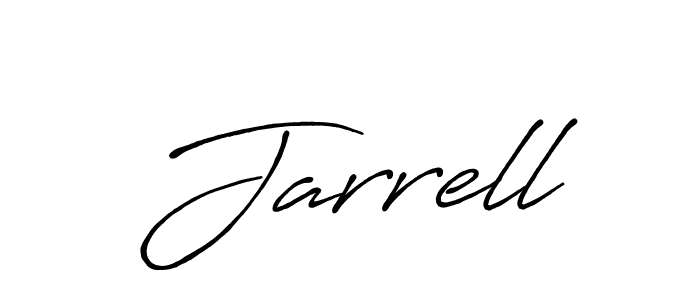 Create a beautiful signature design for name Jarrell. With this signature (Antro_Vectra_Bolder) fonts, you can make a handwritten signature for free. Jarrell signature style 7 images and pictures png