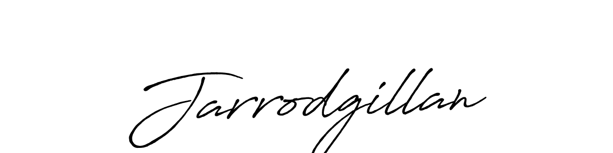 if you are searching for the best signature style for your name Jarrodgillan. so please give up your signature search. here we have designed multiple signature styles  using Antro_Vectra_Bolder. Jarrodgillan signature style 7 images and pictures png