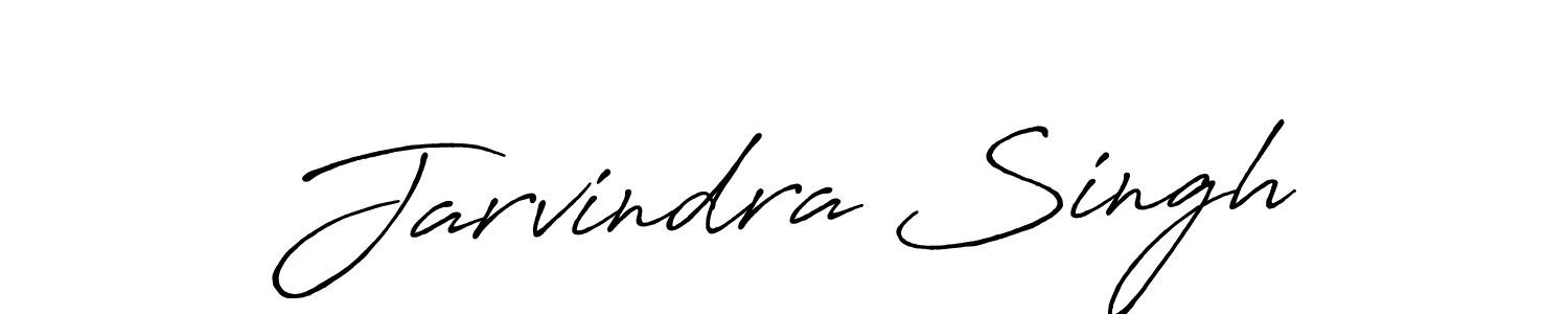 Create a beautiful signature design for name Jarvindra Singh. With this signature (Antro_Vectra_Bolder) fonts, you can make a handwritten signature for free. Jarvindra Singh signature style 7 images and pictures png