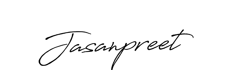 Use a signature maker to create a handwritten signature online. With this signature software, you can design (Antro_Vectra_Bolder) your own signature for name Jasanpreet. Jasanpreet signature style 7 images and pictures png