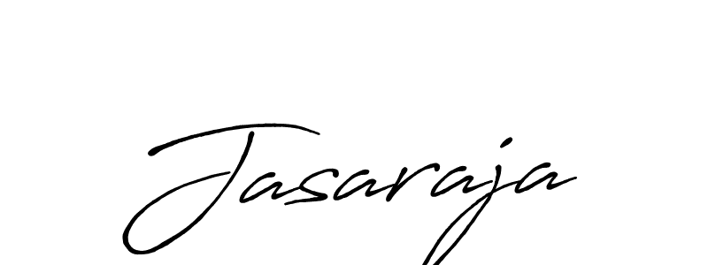 How to make Jasaraja signature? Antro_Vectra_Bolder is a professional autograph style. Create handwritten signature for Jasaraja name. Jasaraja signature style 7 images and pictures png