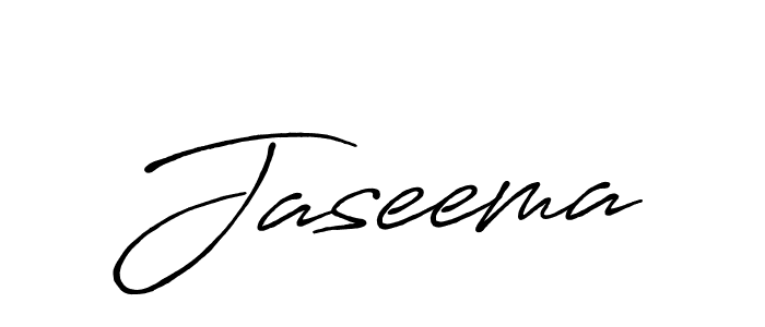 Design your own signature with our free online signature maker. With this signature software, you can create a handwritten (Antro_Vectra_Bolder) signature for name Jaseema. Jaseema signature style 7 images and pictures png