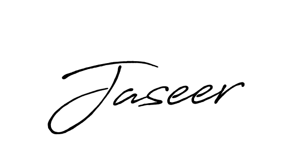 Also we have Jaseer name is the best signature style. Create professional handwritten signature collection using Antro_Vectra_Bolder autograph style. Jaseer signature style 7 images and pictures png