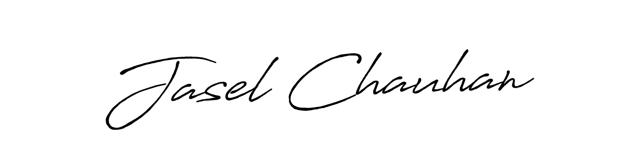 Make a beautiful signature design for name Jasel Chauhan. Use this online signature maker to create a handwritten signature for free. Jasel Chauhan signature style 7 images and pictures png