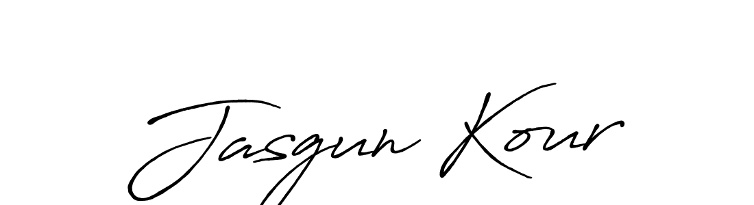 You should practise on your own different ways (Antro_Vectra_Bolder) to write your name (Jasgun Kour) in signature. don't let someone else do it for you. Jasgun Kour signature style 7 images and pictures png