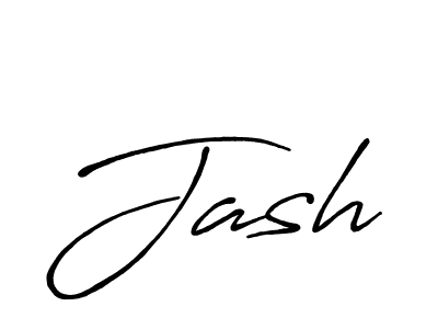 It looks lik you need a new signature style for name Jash. Design unique handwritten (Antro_Vectra_Bolder) signature with our free signature maker in just a few clicks. Jash signature style 7 images and pictures png