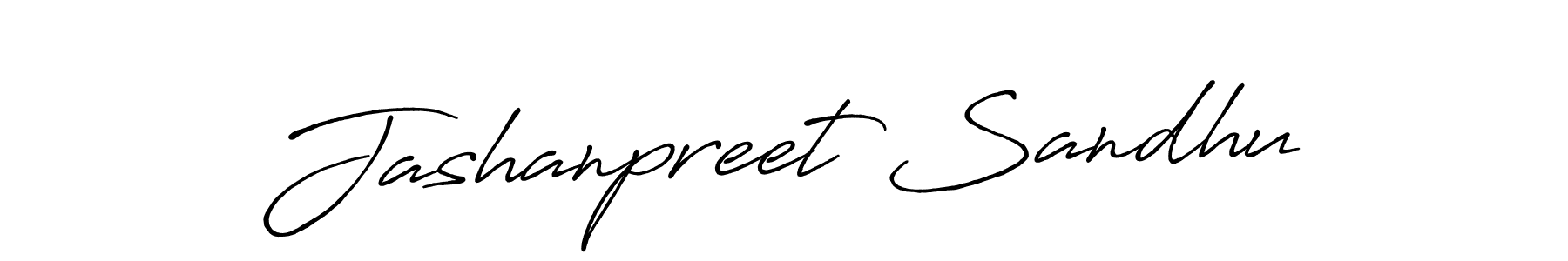 Use a signature maker to create a handwritten signature online. With this signature software, you can design (Antro_Vectra_Bolder) your own signature for name Jashanpreet Sandhu. Jashanpreet Sandhu signature style 7 images and pictures png