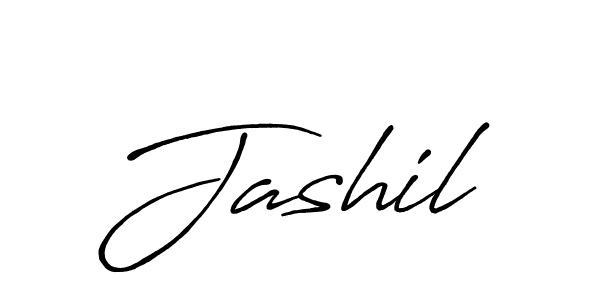 Make a beautiful signature design for name Jashil. With this signature (Antro_Vectra_Bolder) style, you can create a handwritten signature for free. Jashil signature style 7 images and pictures png