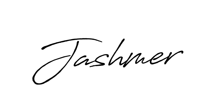 Design your own signature with our free online signature maker. With this signature software, you can create a handwritten (Antro_Vectra_Bolder) signature for name Jashmer. Jashmer signature style 7 images and pictures png