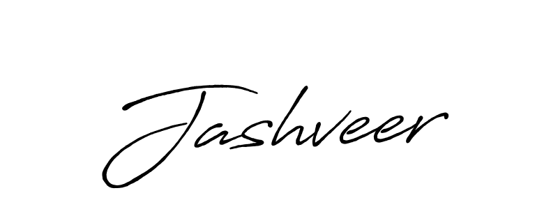 Make a beautiful signature design for name Jashveer. With this signature (Antro_Vectra_Bolder) style, you can create a handwritten signature for free. Jashveer signature style 7 images and pictures png