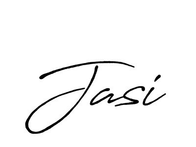Create a beautiful signature design for name Jasi. With this signature (Antro_Vectra_Bolder) fonts, you can make a handwritten signature for free. Jasi signature style 7 images and pictures png