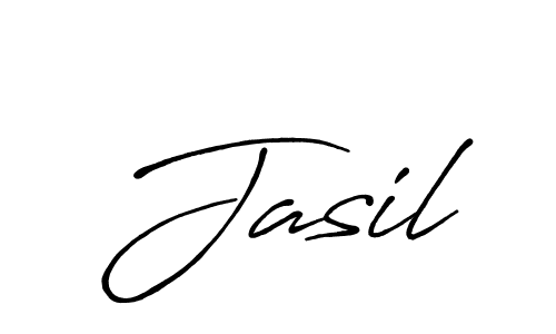 Also we have Jasil name is the best signature style. Create professional handwritten signature collection using Antro_Vectra_Bolder autograph style. Jasil signature style 7 images and pictures png