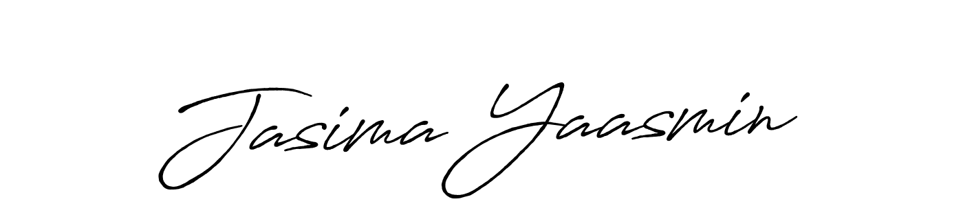 Also we have Jasima Yaasmin name is the best signature style. Create professional handwritten signature collection using Antro_Vectra_Bolder autograph style. Jasima Yaasmin signature style 7 images and pictures png