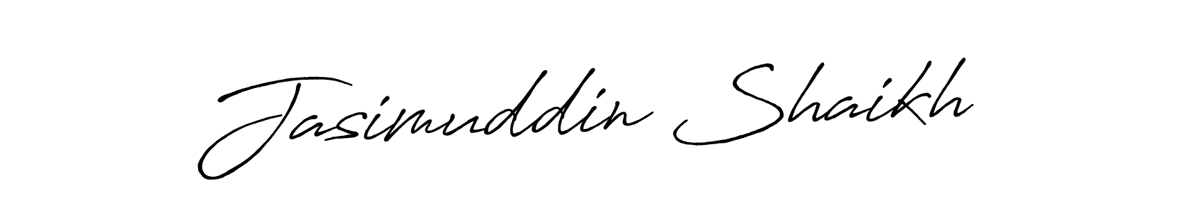 Design your own signature with our free online signature maker. With this signature software, you can create a handwritten (Antro_Vectra_Bolder) signature for name Jasimuddin Shaikh. Jasimuddin Shaikh signature style 7 images and pictures png