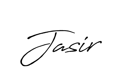 How to make Jasir signature? Antro_Vectra_Bolder is a professional autograph style. Create handwritten signature for Jasir name. Jasir signature style 7 images and pictures png