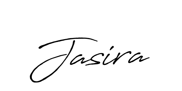 Design your own signature with our free online signature maker. With this signature software, you can create a handwritten (Antro_Vectra_Bolder) signature for name Jasira. Jasira signature style 7 images and pictures png