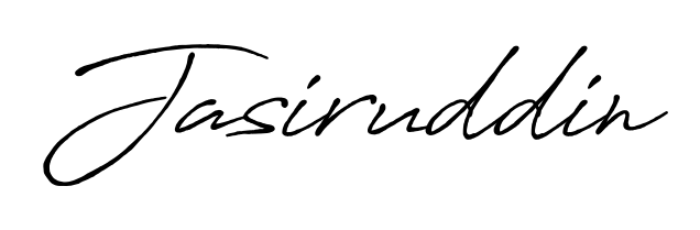 Get an exclusive digital autograph for Jasiruddin. The Antro_Vectra_Bolder typeface captures the charm of real penmanship on paper. Jasiruddin signature style 7 images and pictures png