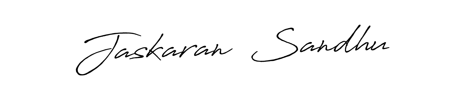 Also You can easily find your signature by using the search form. We will create Jaskaran  Sandhu name handwritten signature images for you free of cost using Antro_Vectra_Bolder sign style. Jaskaran  Sandhu signature style 7 images and pictures png