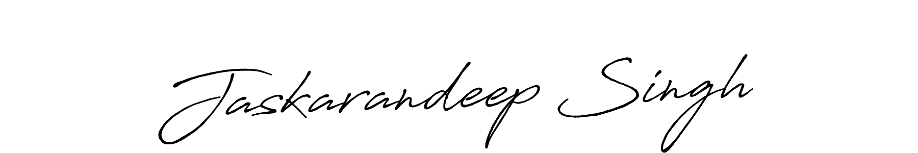 Use a signature maker to create a handwritten signature online. With this signature software, you can design (Antro_Vectra_Bolder) your own signature for name Jaskarandeep Singh. Jaskarandeep Singh signature style 7 images and pictures png