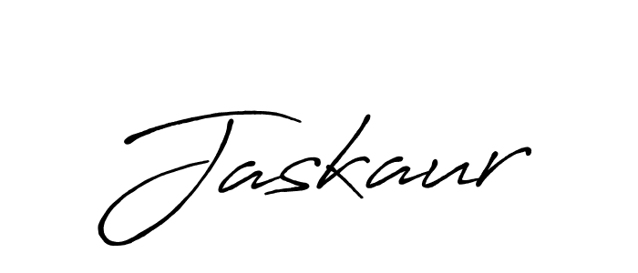 How to make Jaskaur name signature. Use Antro_Vectra_Bolder style for creating short signs online. This is the latest handwritten sign. Jaskaur signature style 7 images and pictures png