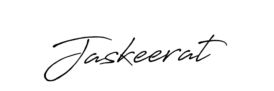 Jaskeerat stylish signature style. Best Handwritten Sign (Antro_Vectra_Bolder) for my name. Handwritten Signature Collection Ideas for my name Jaskeerat. Jaskeerat signature style 7 images and pictures png